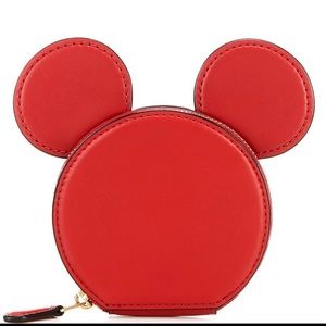 Coach Disney Mickey Mouse Ear Coin Case